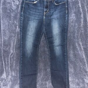 Levi's Dark Blue Straight Leg Jeans